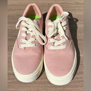 Cariuma Pink Canvas Sneakers